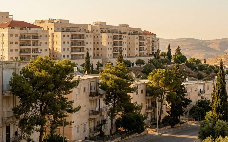 Illustration of Old Beit Shemesh (Ramat Moshe)
