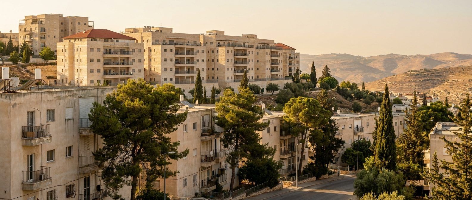 Illustration of Old Beit Shemesh (Ramat Moshe)